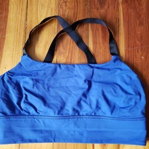 Lululemon cobalt blue sports bra